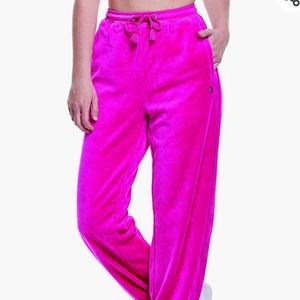 **SOLD** NWT Fantastic Fuchsia Champion Velour Pants